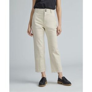 NEW WITH TAGS Everlane Stone‎ The Organic Straight Leg Crop in Size 6